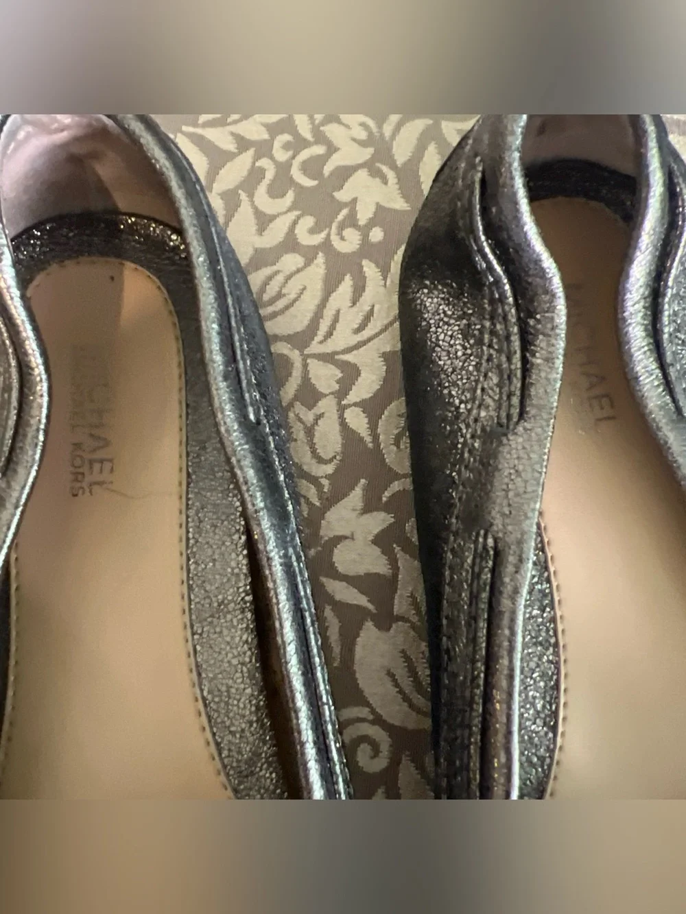 Michael Kors Daisy Designer Footwear Women Leather Driving Loafer Laces Size 8